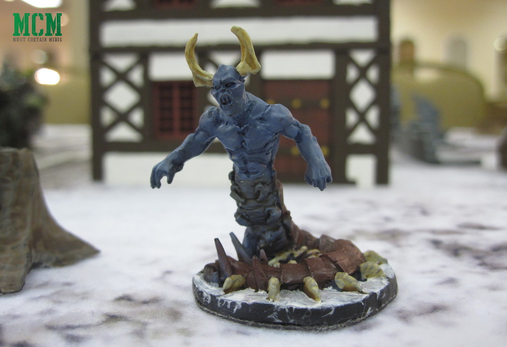28mm Chilopendra Demon Miniature for Frostgrave Painted Showcase