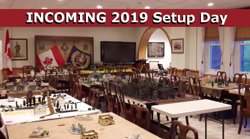 Read more about the article INCOMING 2019 Setup Day