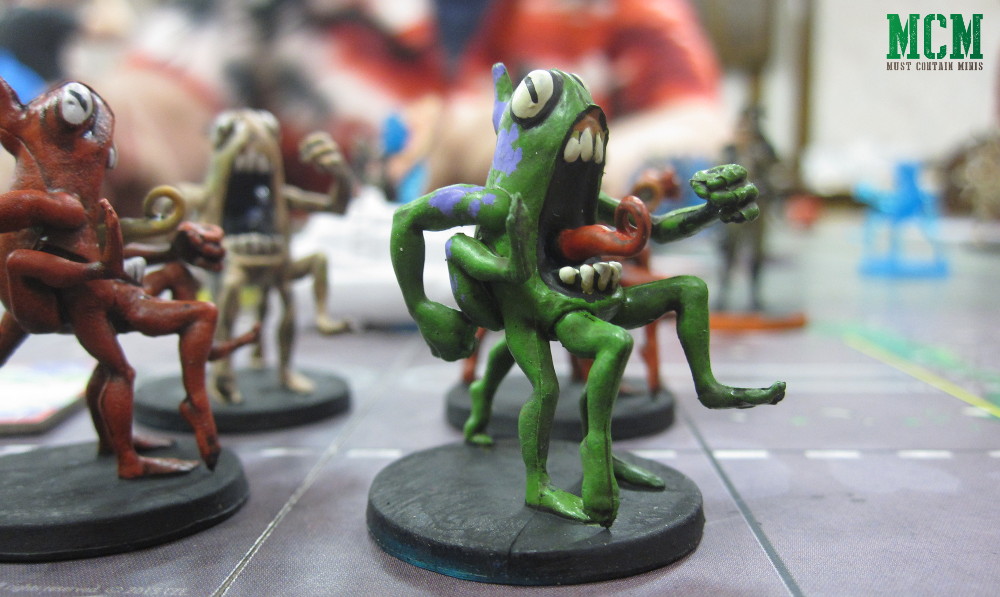 Ghostbusters painted board game miniatures