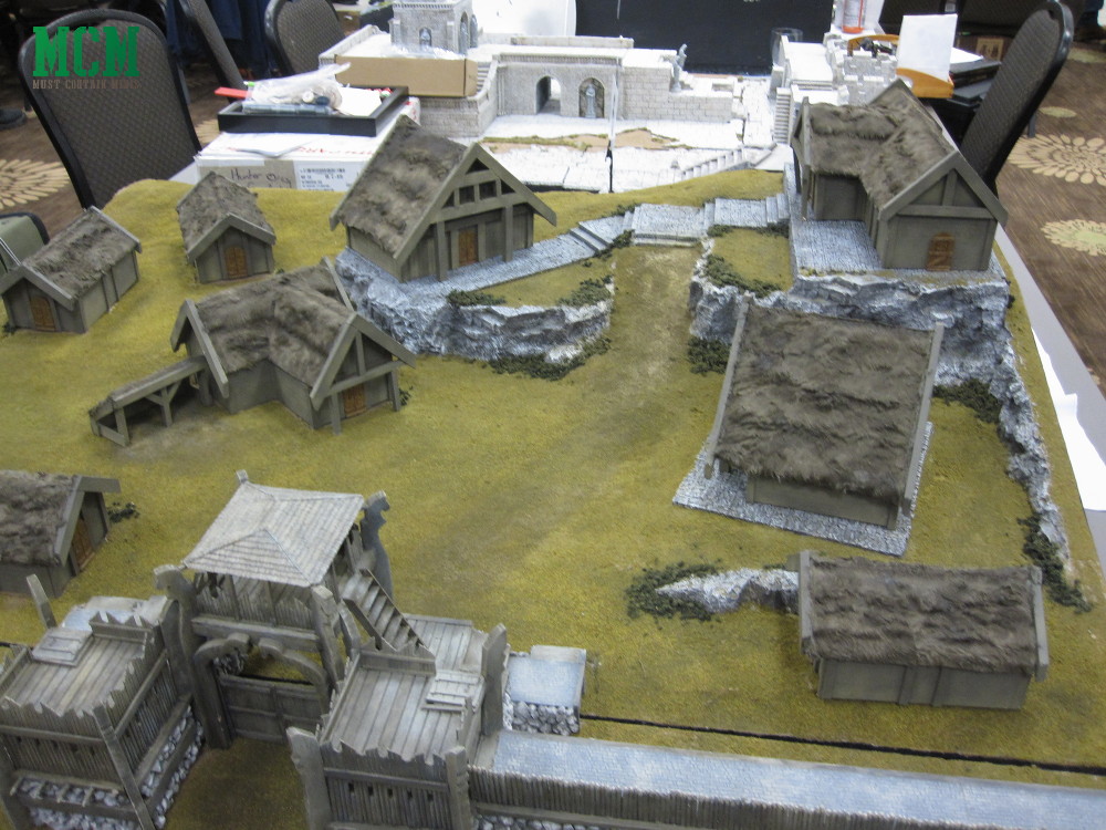 Lord of the Rings Wargame Table set up - Terrain - Coolest hobbit gaming tables