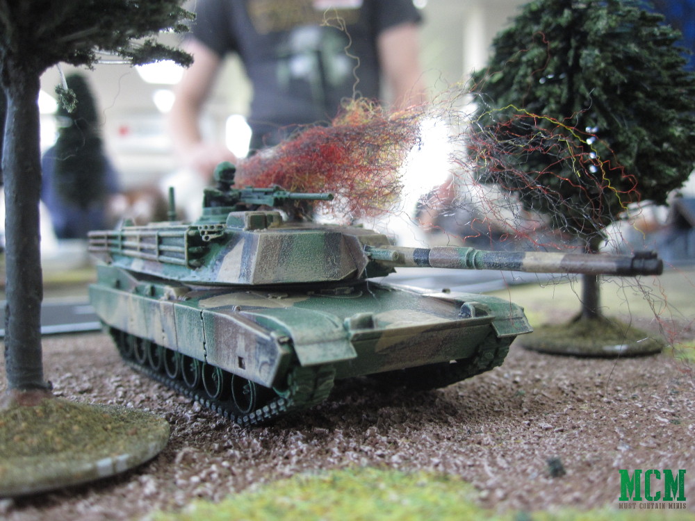 Painted Team Yankee M1 Abrams Miniature Showcase