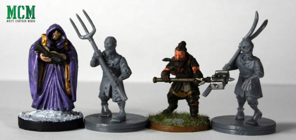 Scale Comparison of Miniatures - Reaper Miniatures vs Fireforge Games vs North Star Military Figures 