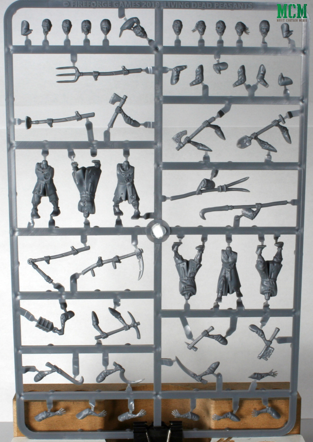 Forgotten Worlds Living Dead Image of the Sprue - Fireforge Games