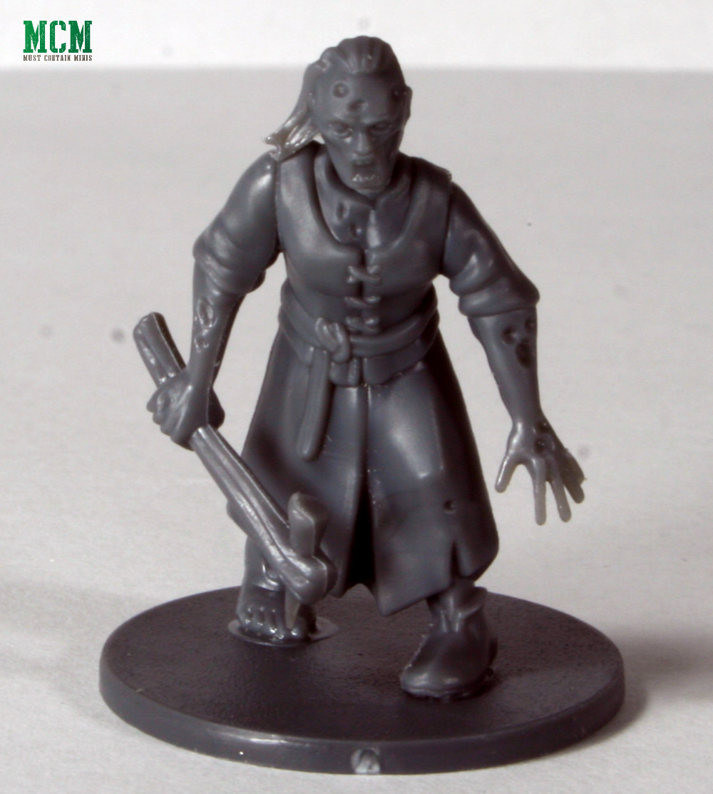 A 28mm Female Zombie for medieval / fantasy times 