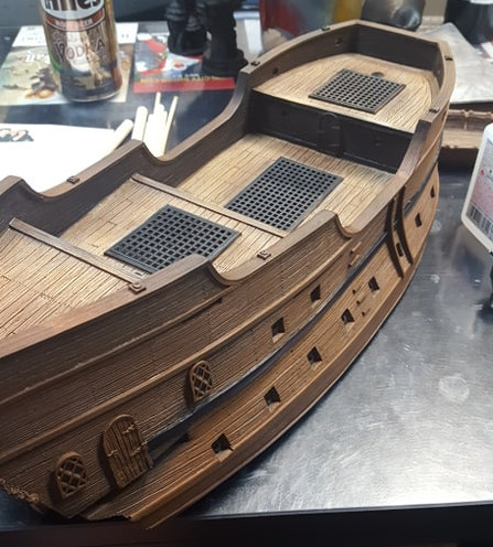 Painting a Blood and Plunder Ship