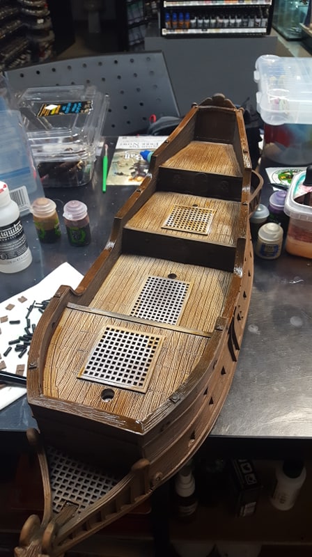 Painting a Firelock Games Galleon 