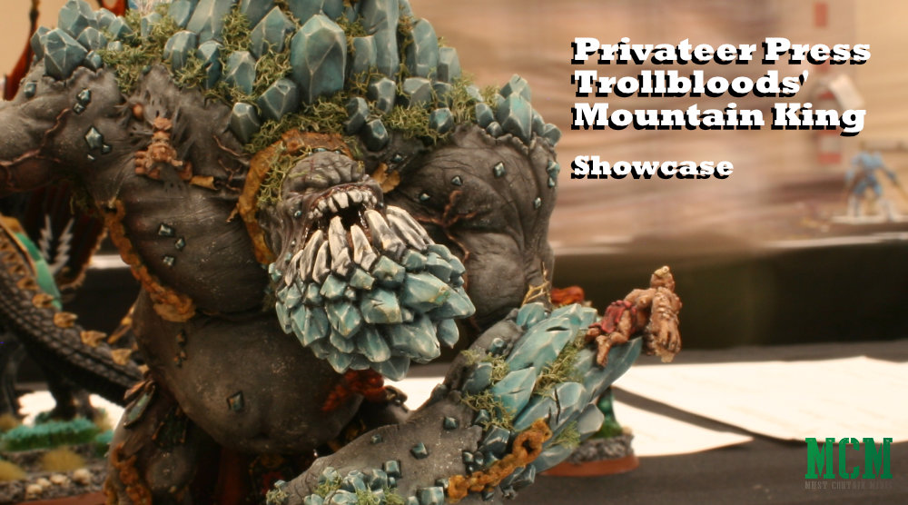 Trollblood Mountain King Miniature at Sword and Brush 2019