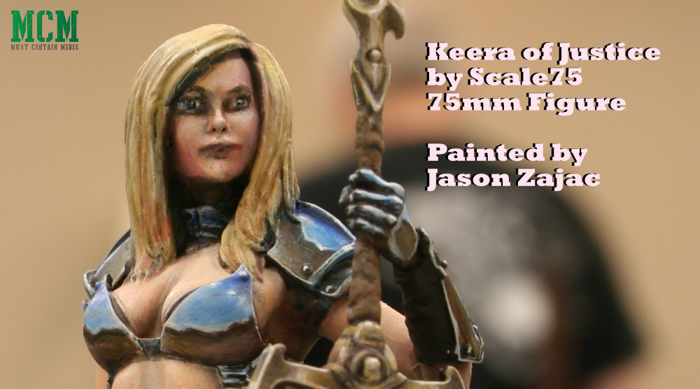 Keera of Justice by Scale75 - painted 75mm miniature