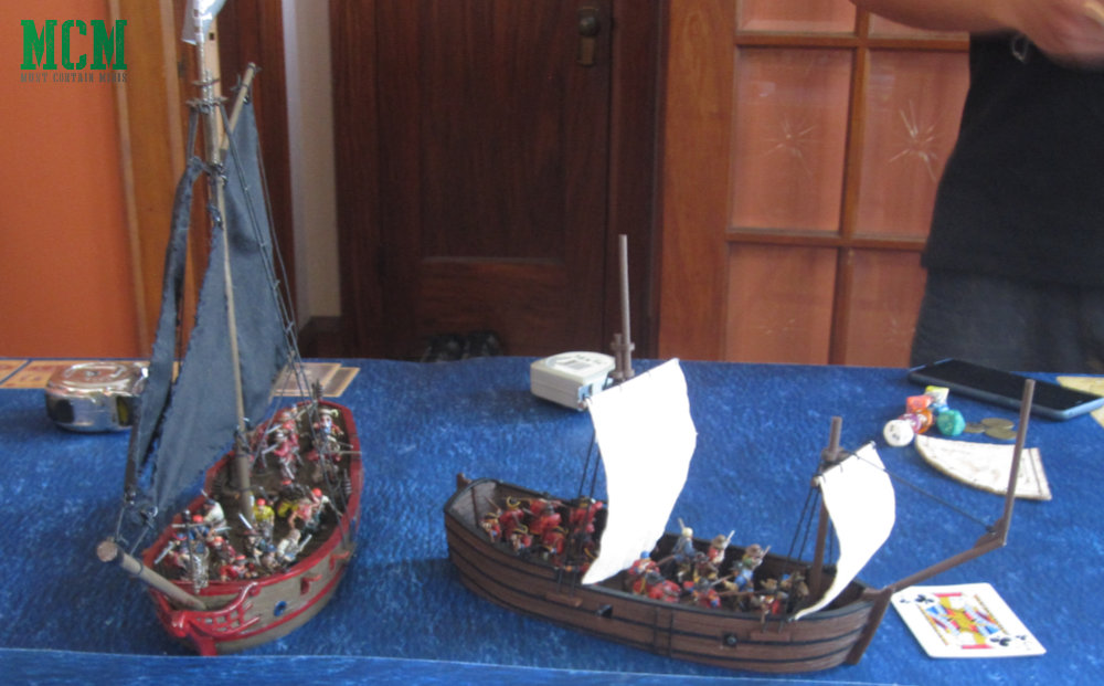 Blood and Plunder Ships (sloop and Bark) by Firelock Games - 28mm tall ships
