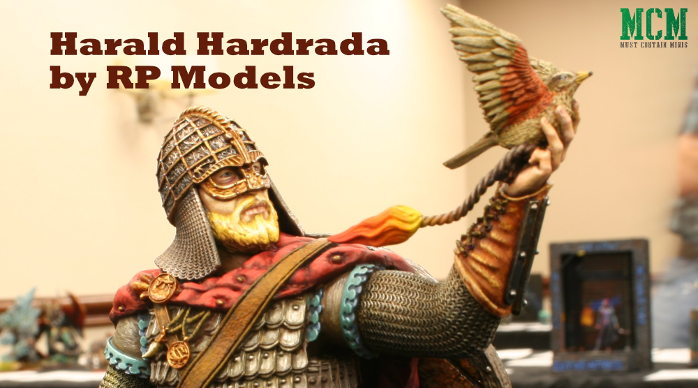 Harald Hardrada Bust by RP Models and painted by Kyle Maitland