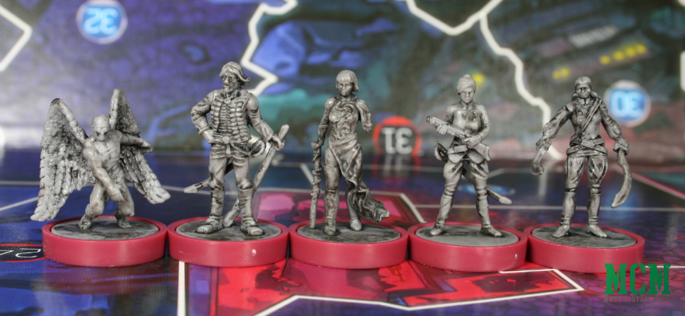 Nikolai Dante Miniatures in Osprey Games Judge Dredd Helter Skelter Board Game