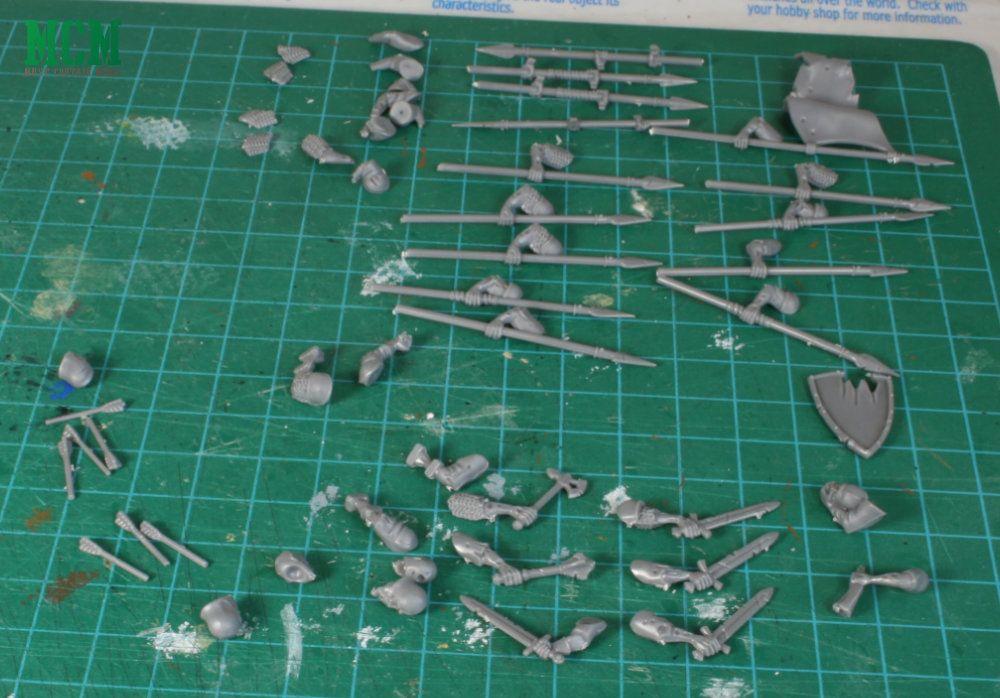 Bits and pieces off the sprue - Living Dead Warriors Fireforge Games