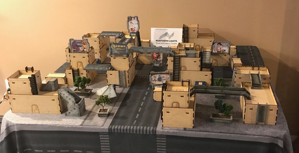 Sci-Fi MDF Terrain for Infinity - Canadian Miniatures Gaming Companies