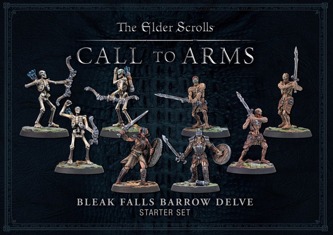 Undead Miniatures in The Elder Scrolls Miniatures Game 