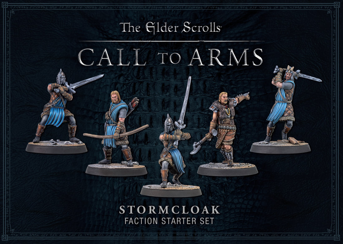 The Stormcloak Faction Starter Set for Elder Scrolls Call To Arms