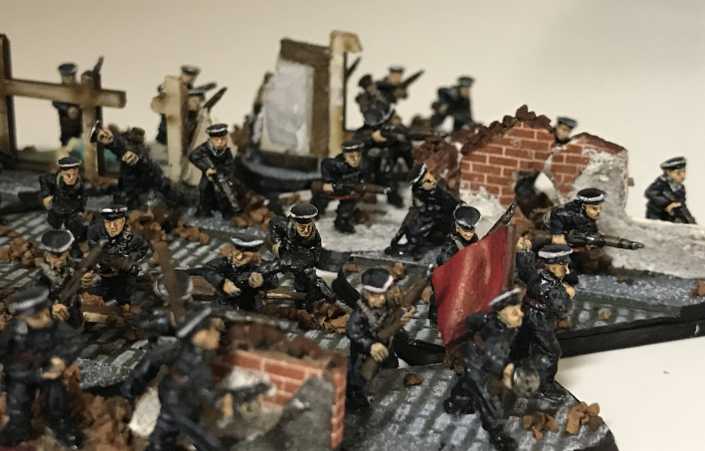 Miniatures painted by Brenden Brown - 15mm WW2 wargaming