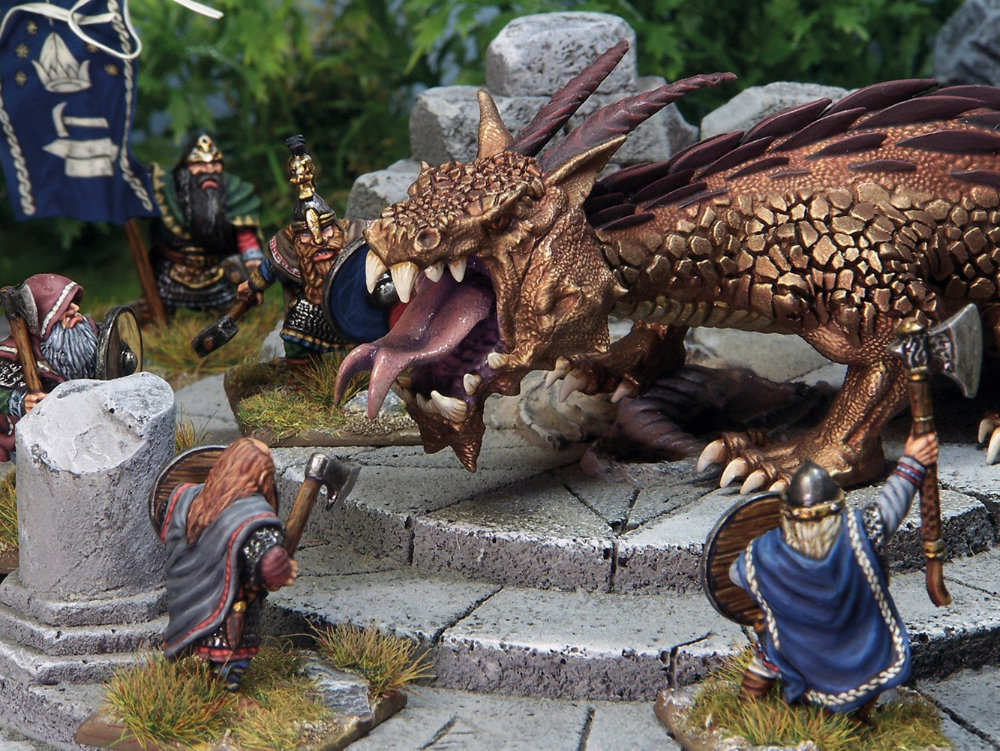 Armies of Oathmark - using dragons