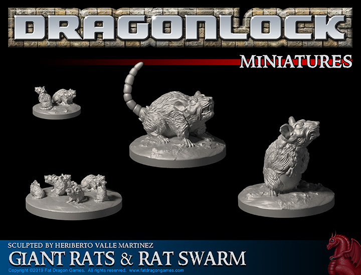 Evil Rat Miniatures in the Fat Dragon Games Sale