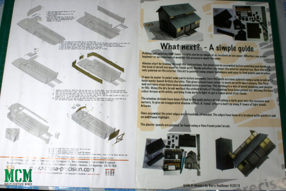 Instruction sheets