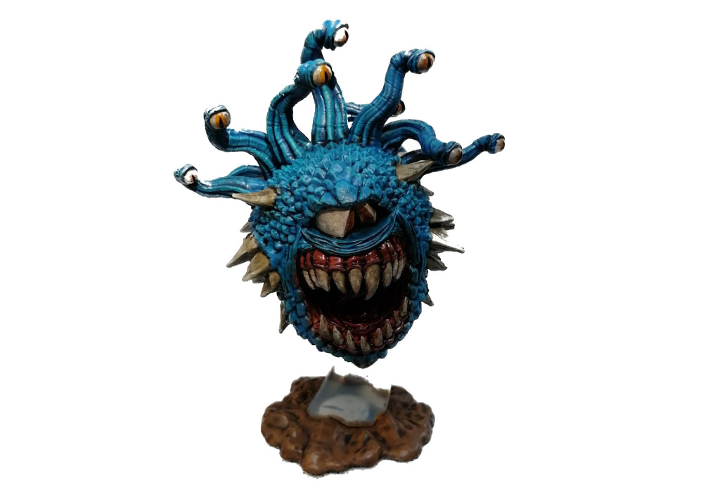 WizKids Beholder Miniature for Dungeons and Dragons - Painted miniature
