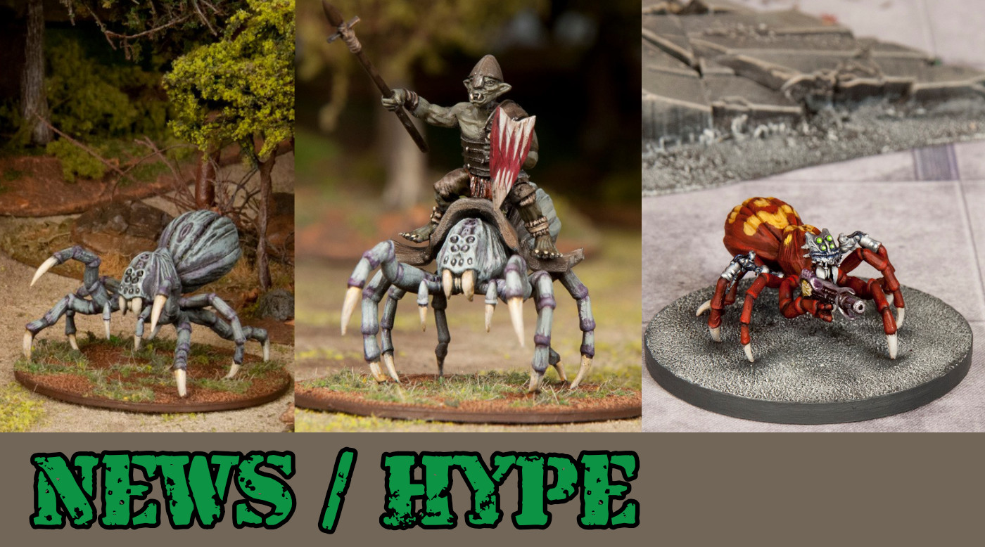 Read more about the article Miniature Spiders Attack in 28mm!!!