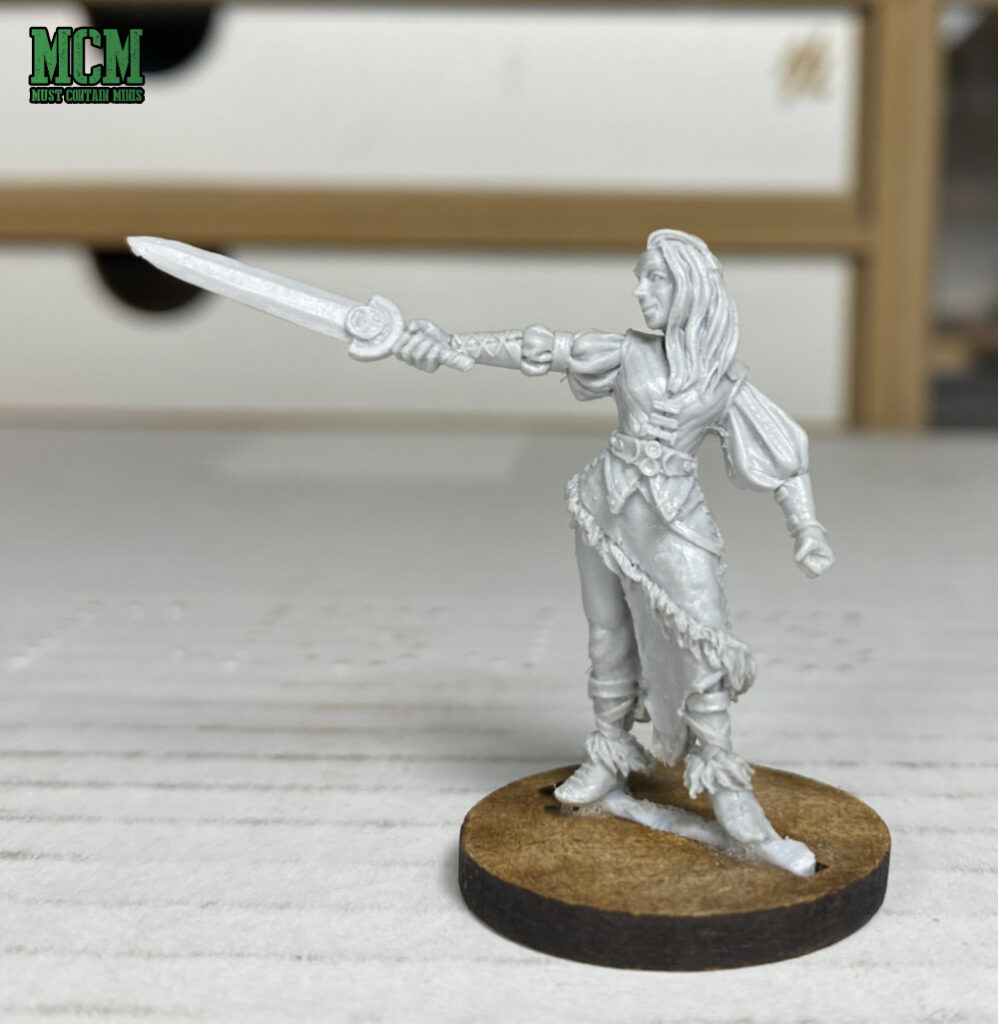 Westfalia Miniatures Review - Coco the Female Human Barbarian 