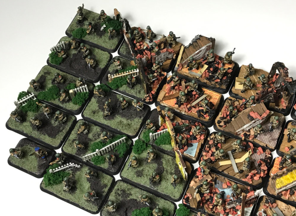 Flames of War Diorama Basing