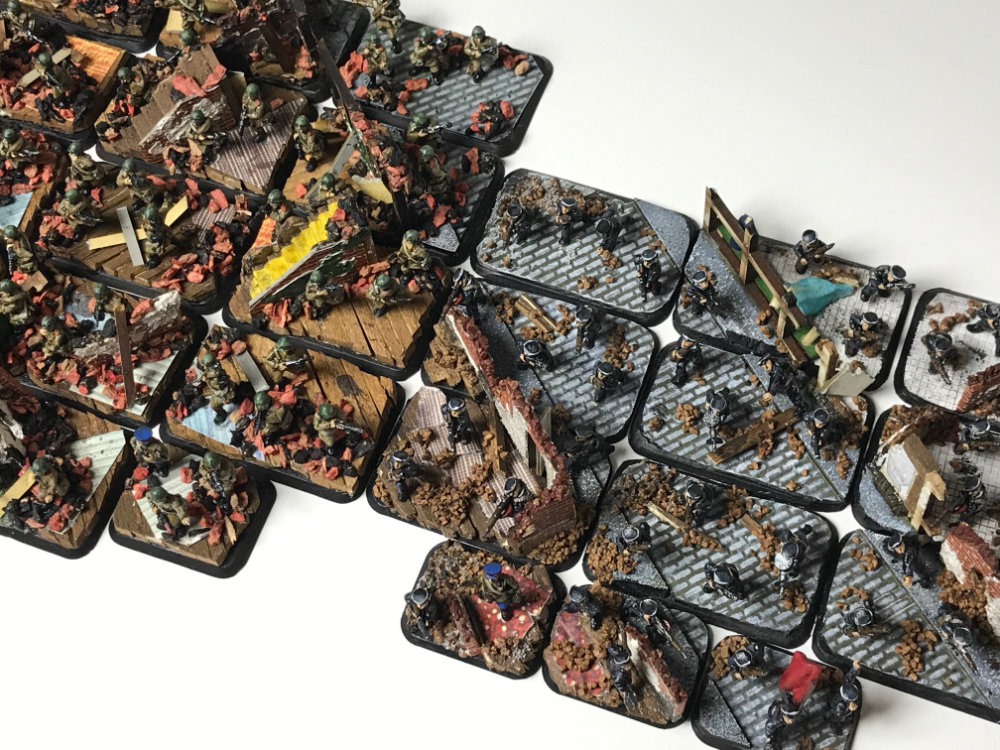 Basing an entire Flames of War army as a diorama