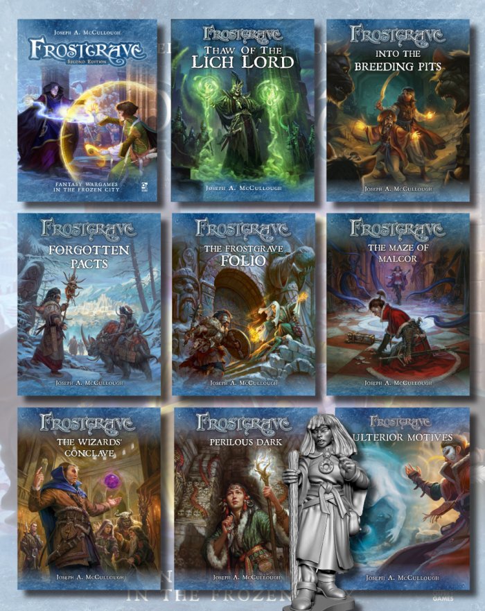 Frostgrave Pre-Orders Book Collection / Bundle of all the books
