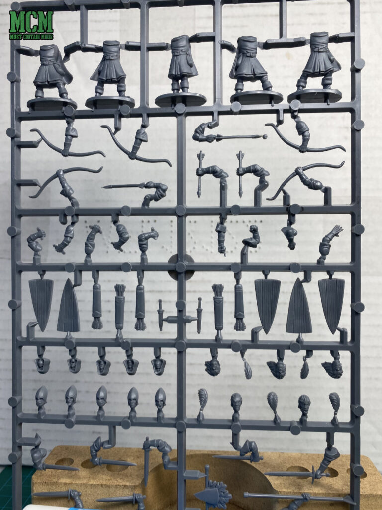 Oathmark Light Elf Infantry Sprue