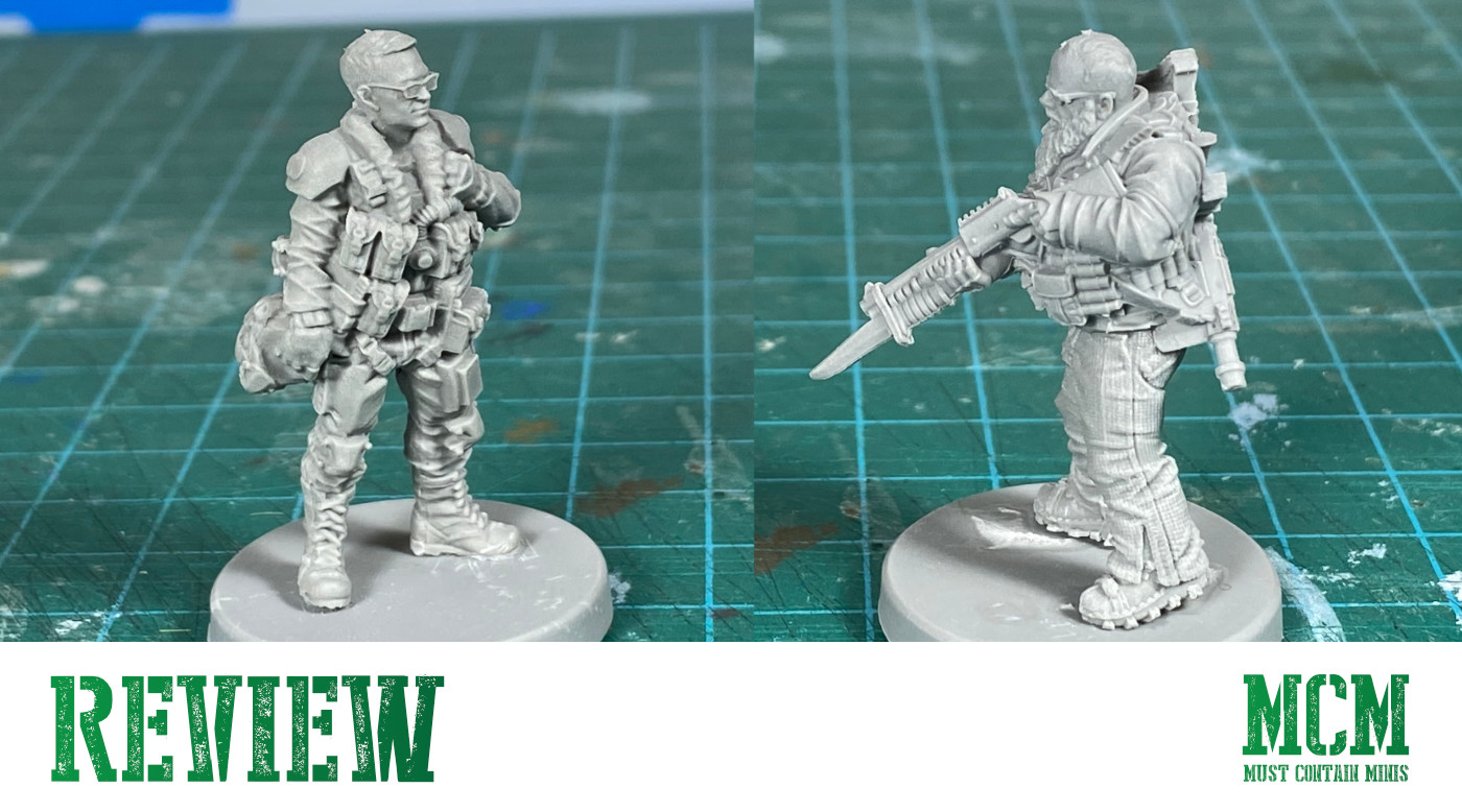 Cyberpunk Red Miniatures Review - Team Monster Set - Must Contain Minis