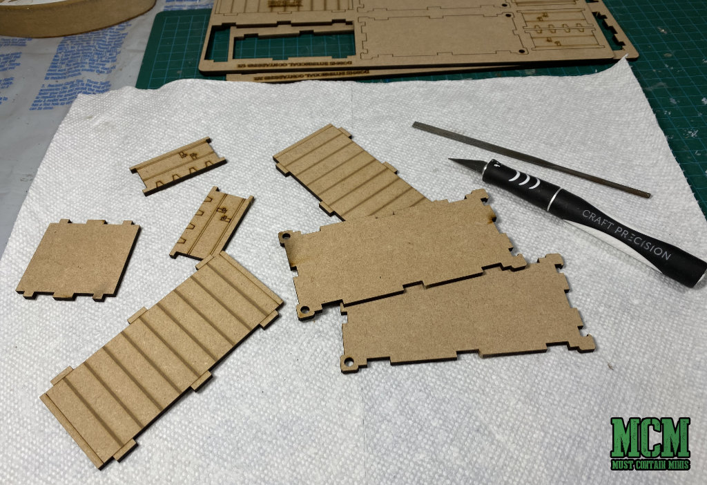 Building MDF Terrain for modern skirmish games