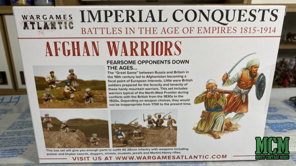 Wargames Atlantic Afghan Warriors Review - Box Art