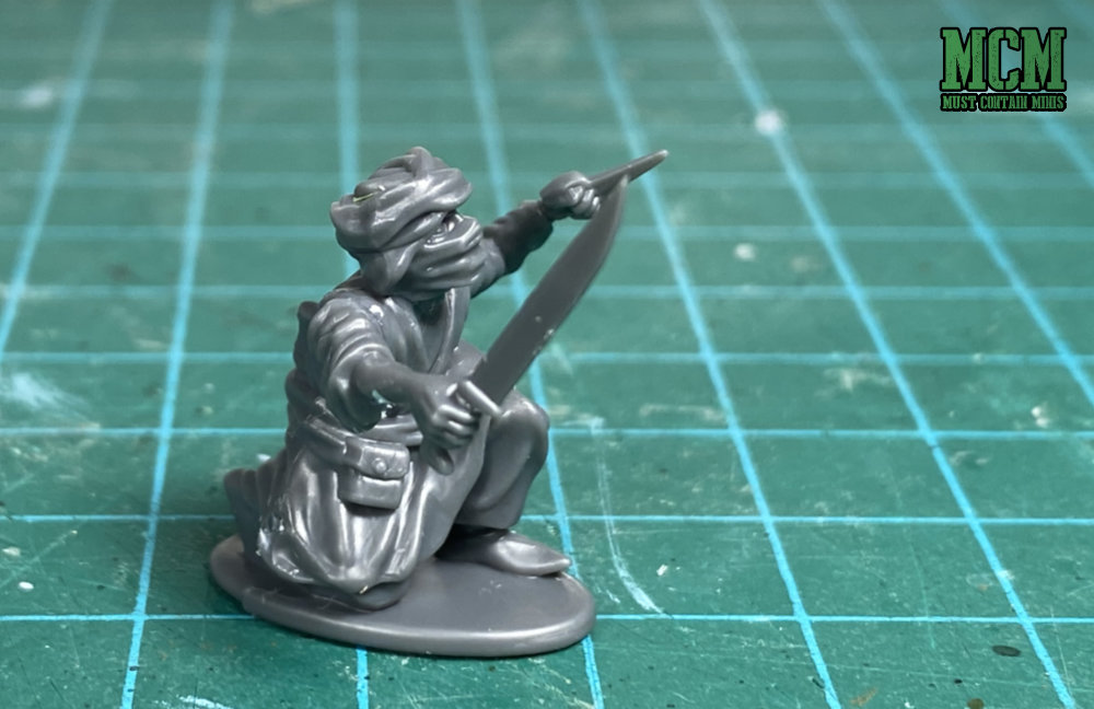 A 28mm plastic Assassin miniature