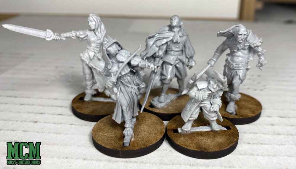 Westfalia miniatures review - 32mm miniatures for Fantasy gaming and RPGs. 