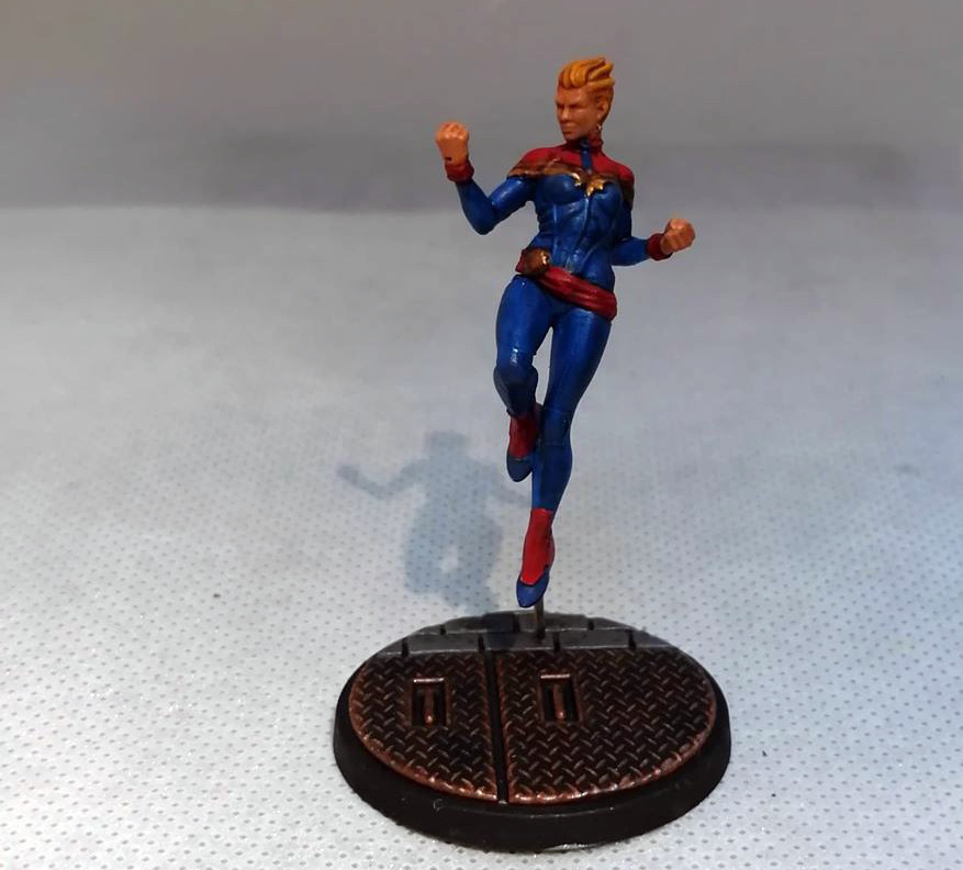 Crisis Protocol Painted Miniatures - Captain Marvel