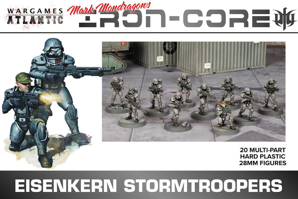 Eisenkern Stormtroopers Box Art - Wargames Atlantic