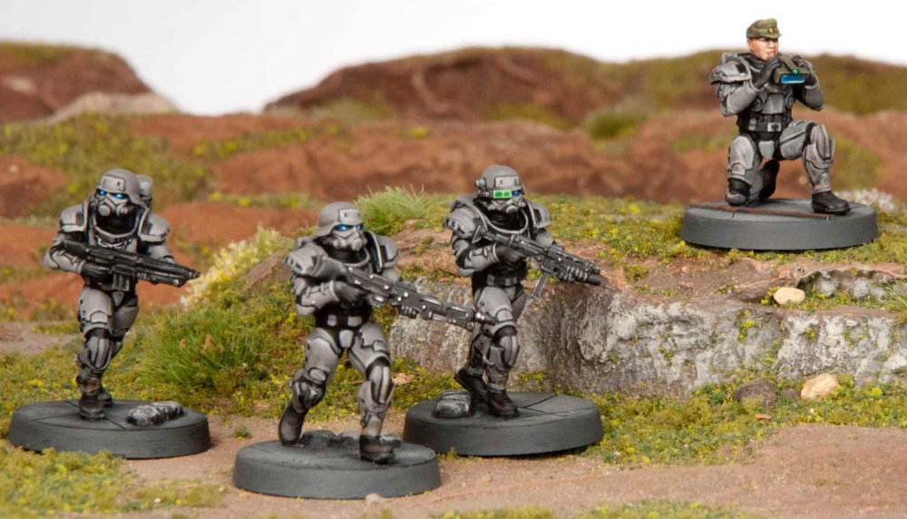 28mm generic Sci-Fi miniatures