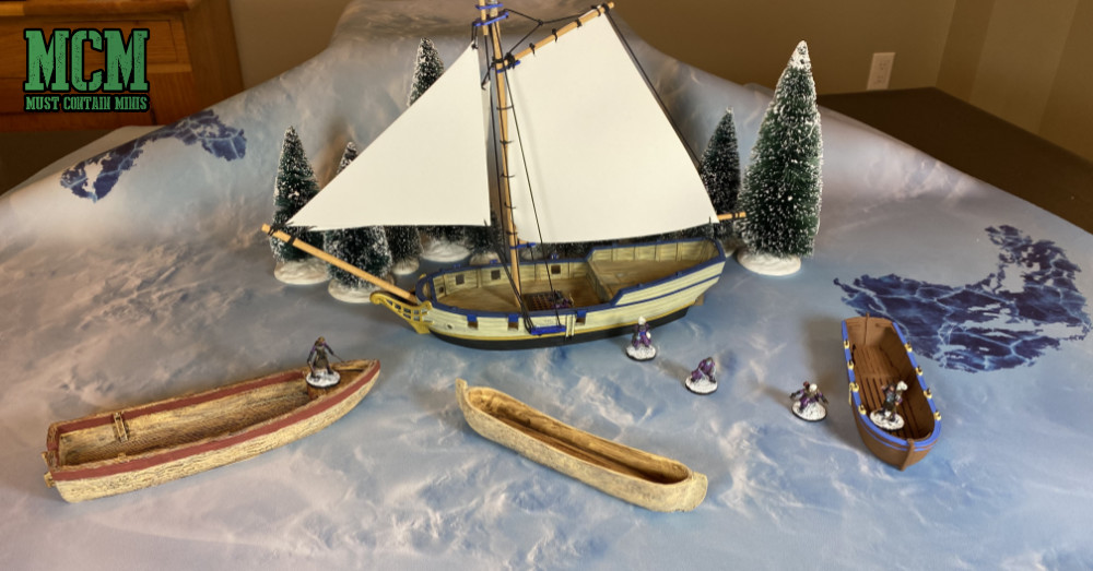 Blood & Plunder Ships in Frostgrave - Terrain Review 