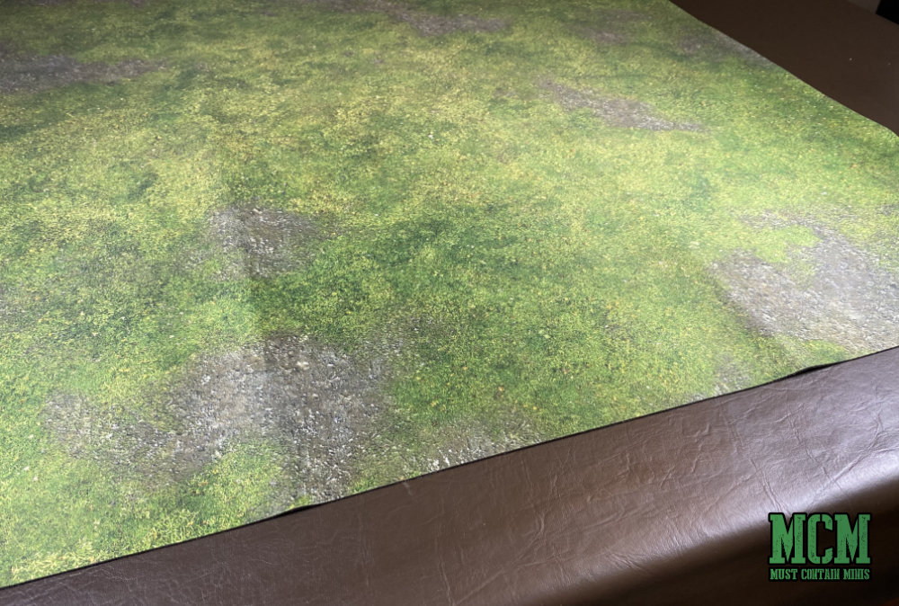 Monster Scenery Game Mat Review -  Grasslands side