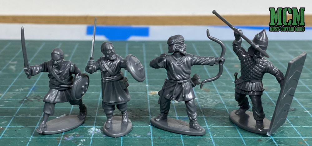 Scale Comparison - Wargames Atlantic Afghan Warriors to Persian infantry 