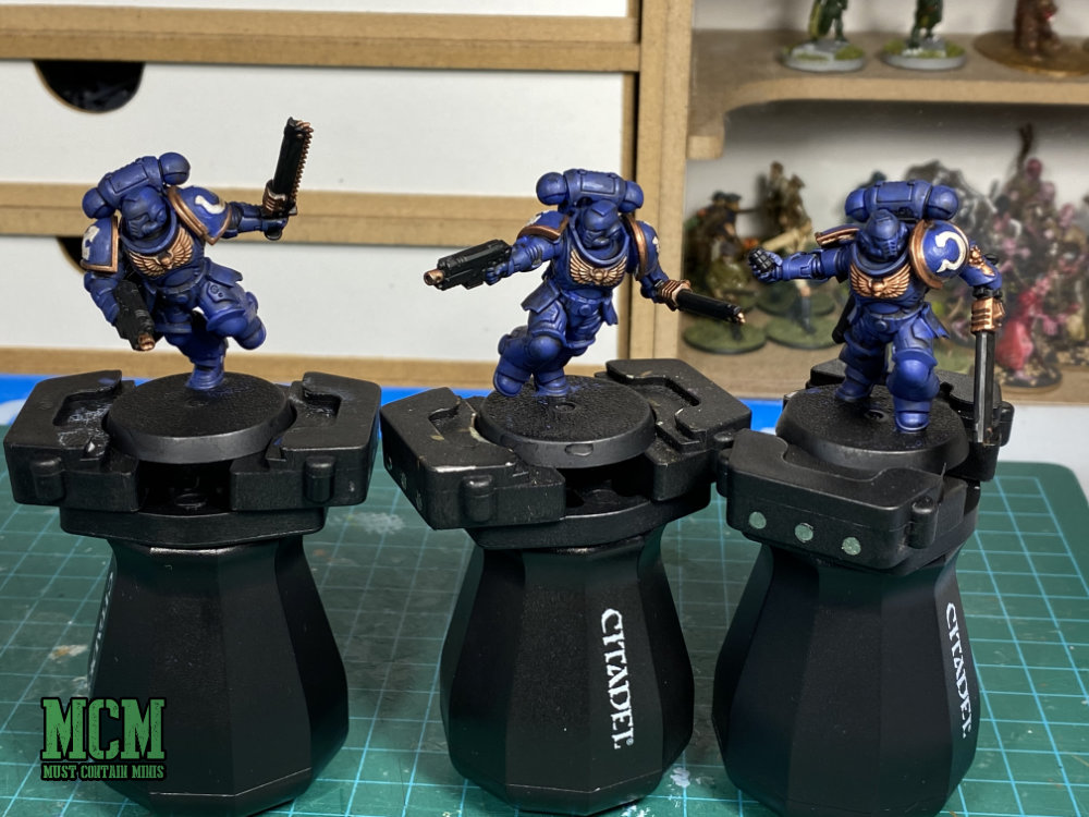 Warhammer 40k Space Marines Assault Intercessors + Paint Set