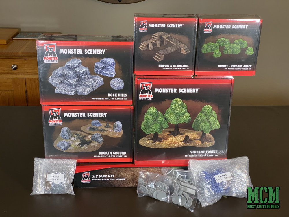 Monster Fight Club Monster Scenery Terrain Review - Initial Thoughts 