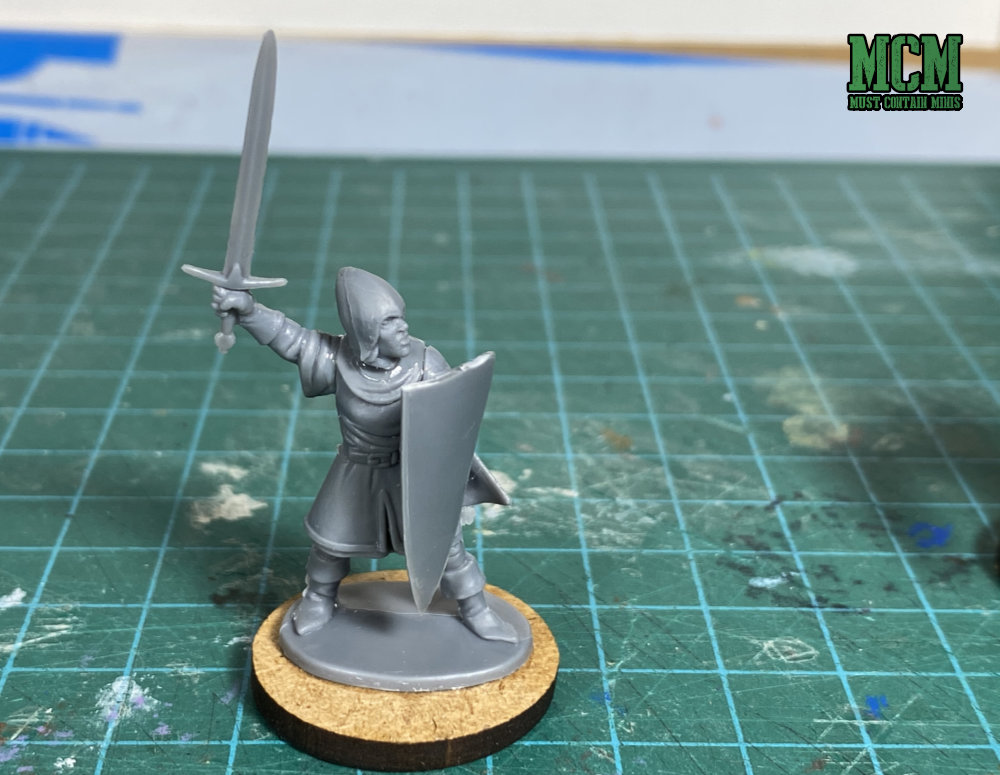 Oathmark Elf Light Infantry in Frostgrave - A knight