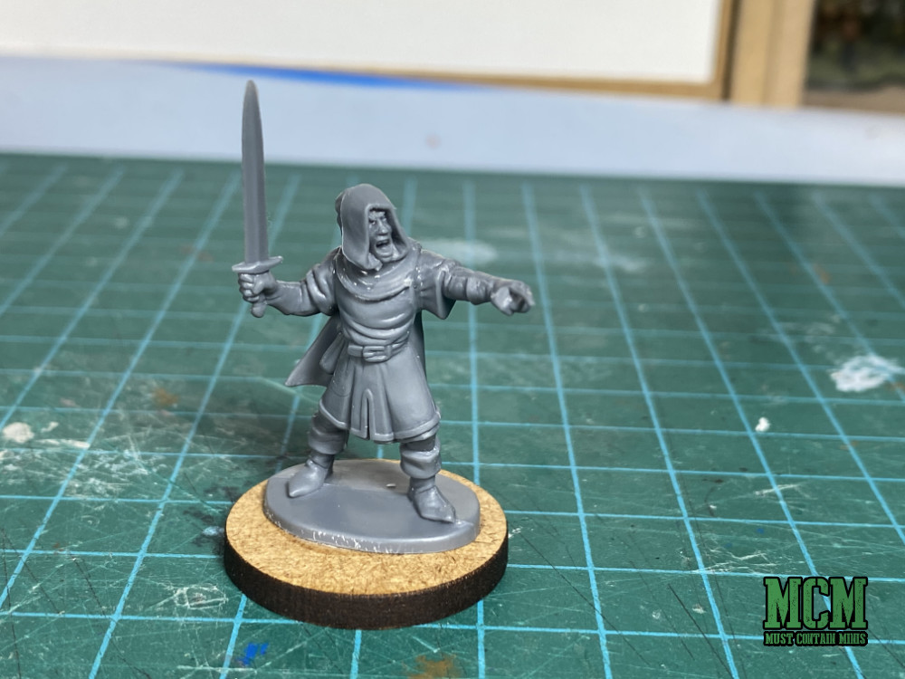 Oathmark Elf Light Infantry in Frostgrave - A wizard