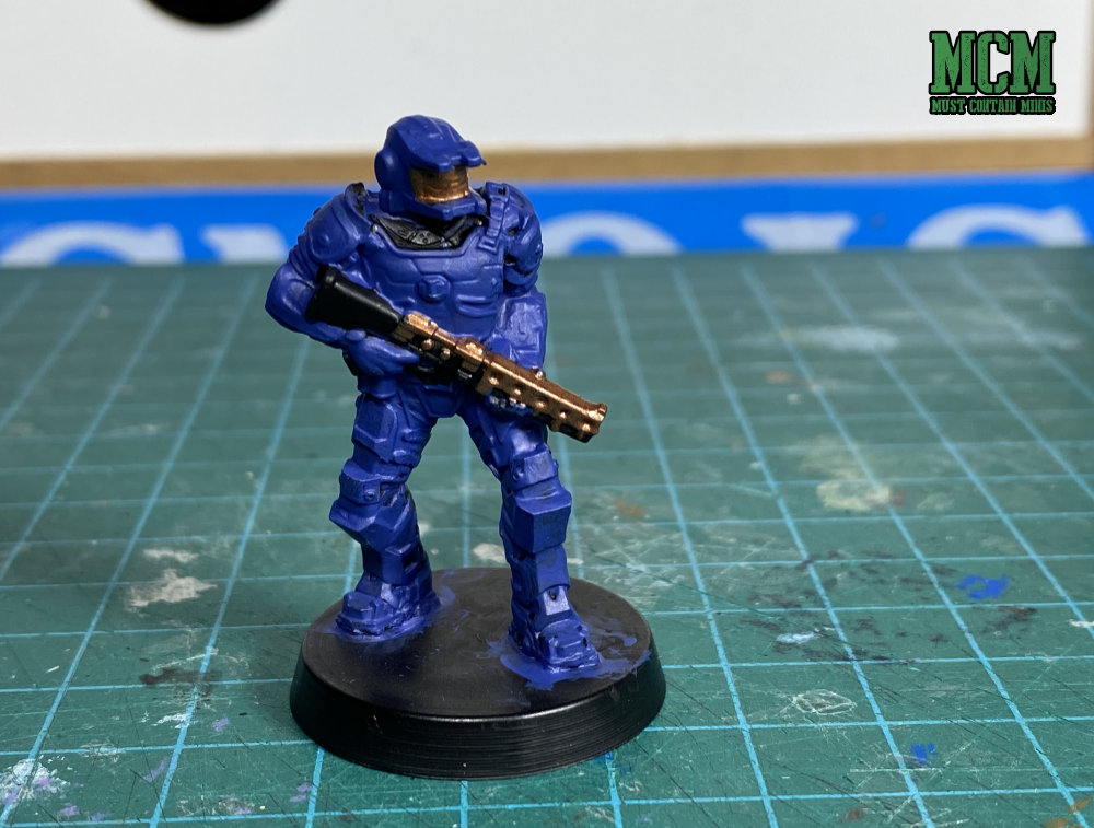 Painting a Legions of Steel Miniature - Miniatures for Board Games