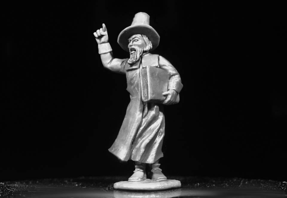 Flint and Feather Puritan Minister 28mm miniature