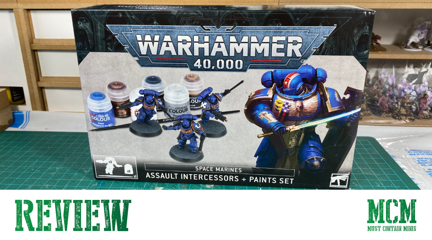 You are currently viewing Assault Intercessors + Paints Set Review