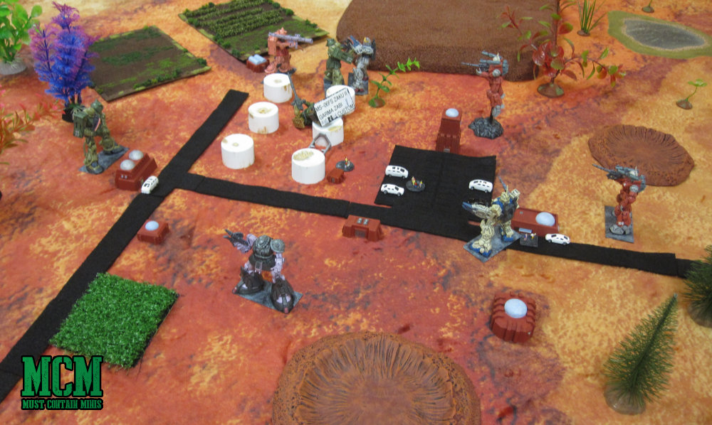 Miniature Wargaming in a large scale