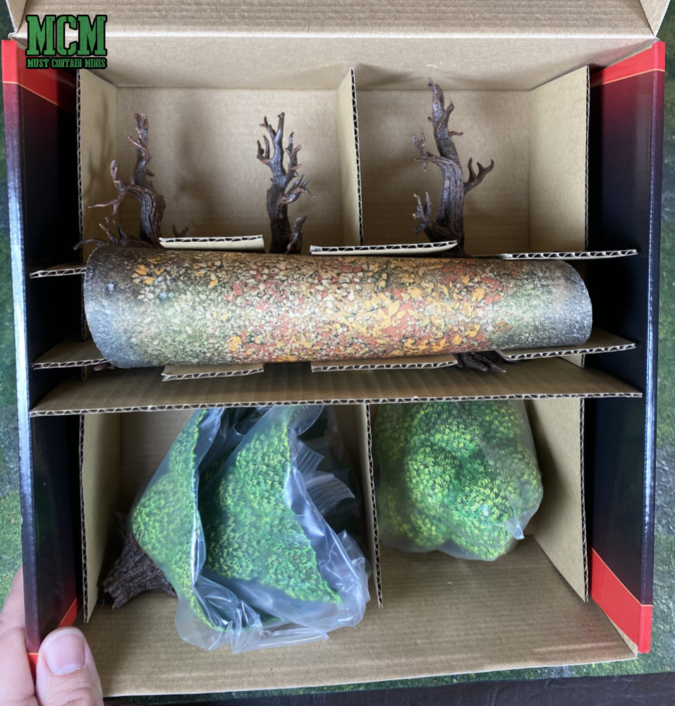 Verdant Forest Review - terrain by Monster Fight Club - packaging